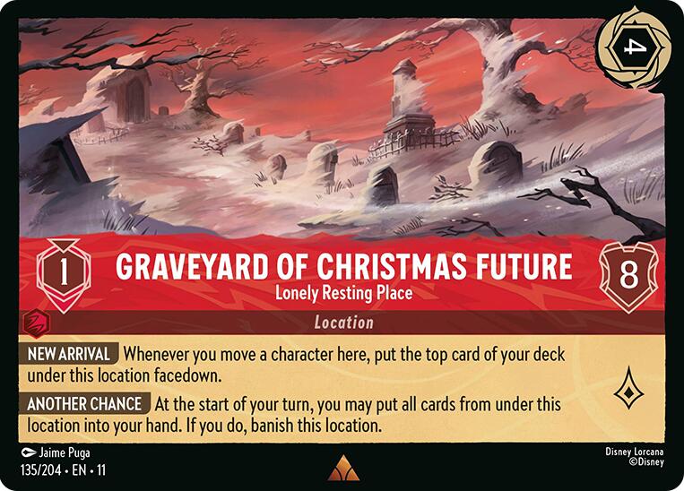 Graveyard of Christmas Future - Lonely Resting Place (135/204) [Winterspell] | Clutch Gaming