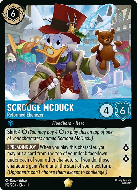 Scrooge McDuck - Reformed Ebenezer (152/204) [Winterspell] | Clutch Gaming