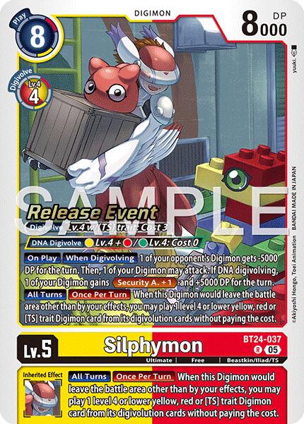 Silphymon [BT24-037] [Time Stranger Release Events Cards] | Clutch Gaming