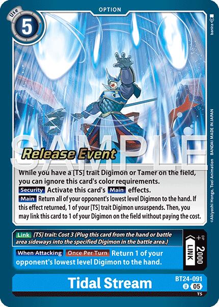 Tidal Stream [BT24-091] [Time Stranger Release Events Cards] | Clutch Gaming