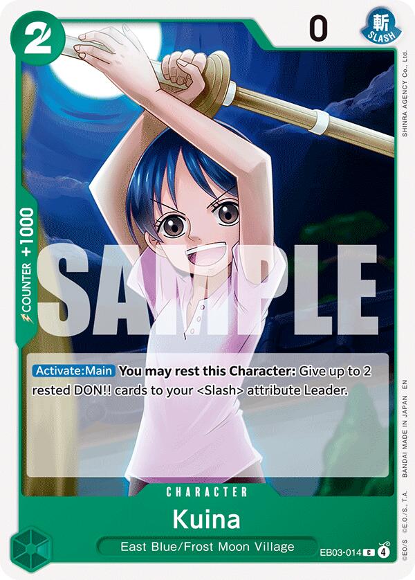 Kuina [Extra Booster: One Piece Heroines Edition] | Clutch Gaming