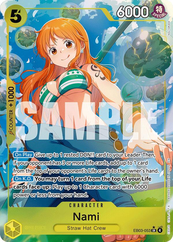 Nami (Alternate Art) [Extra Booster: One Piece Heroines Edition] | Clutch Gaming