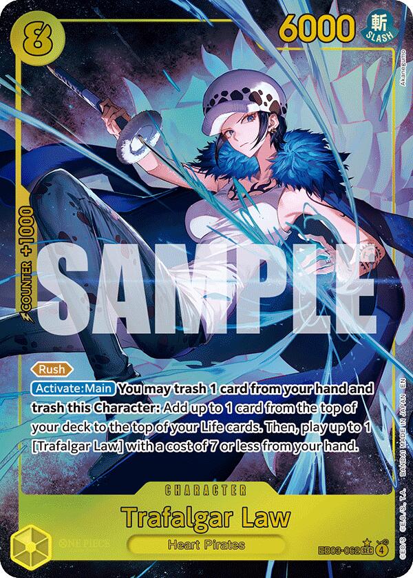 Trafalgar Law (Alternate Art) [Extra Booster: One Piece Heroines Edition] | Clutch Gaming