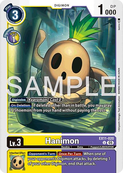 Hanimon [EX11-020] [Dawn of Liberator] | Clutch Gaming