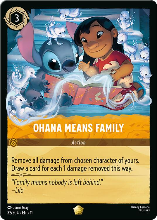 Ohana Means Family (32/204) [Winterspell] | Clutch Gaming