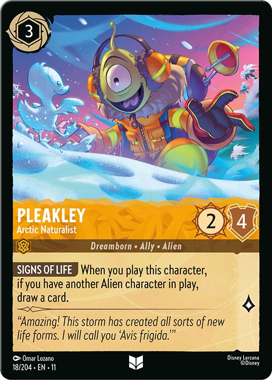 Pleakley - Arctic Naturalist (18/204) [Winterspell] | Clutch Gaming