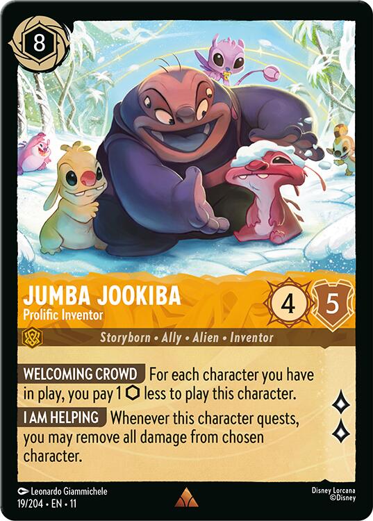 Jumba Jookiba - Prolific Inventor (19/204) [Winterspell] | Clutch Gaming