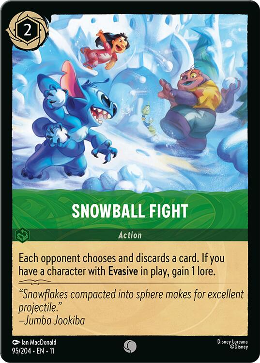 Snowball Fight (95/204) [Winterspell] | Clutch Gaming