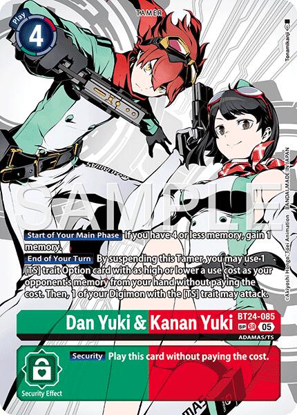 Dan Yuki & Kanan Yuki [BT24-085] (SP) [Time Stranger] | Clutch Gaming