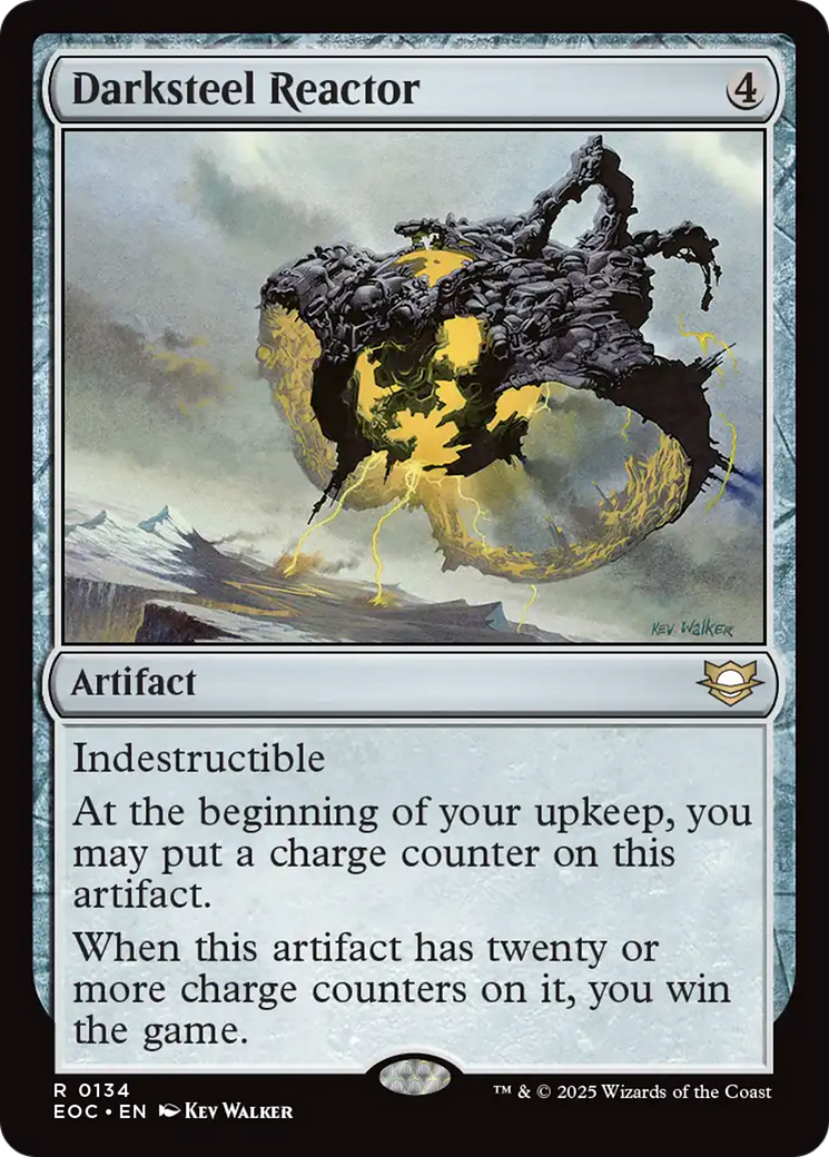 Darksteel Reactor [Edge of Eternities Commander] | Clutch Gaming