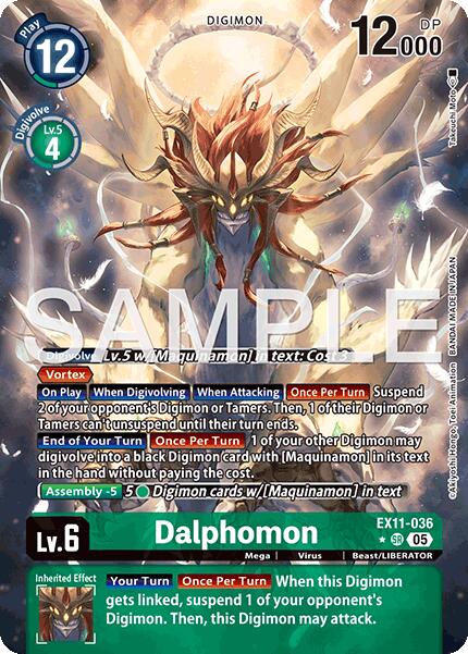 Dalphomon [EX11-036] (Alternate Art) [Dawn of Liberator] | Clutch Gaming