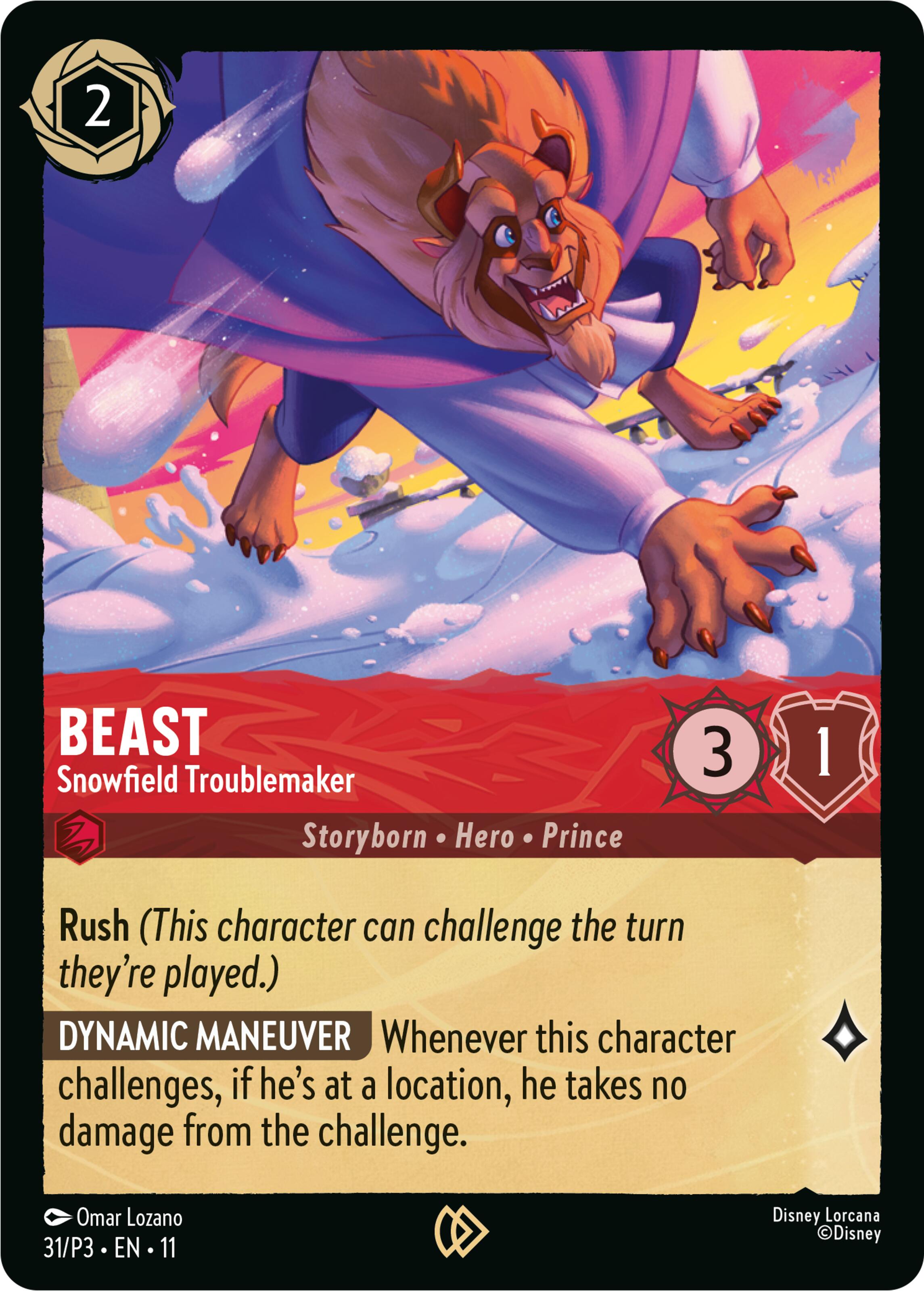 Beast - Snowfield Troublemaker (31) [Promo Cards] | Clutch Gaming