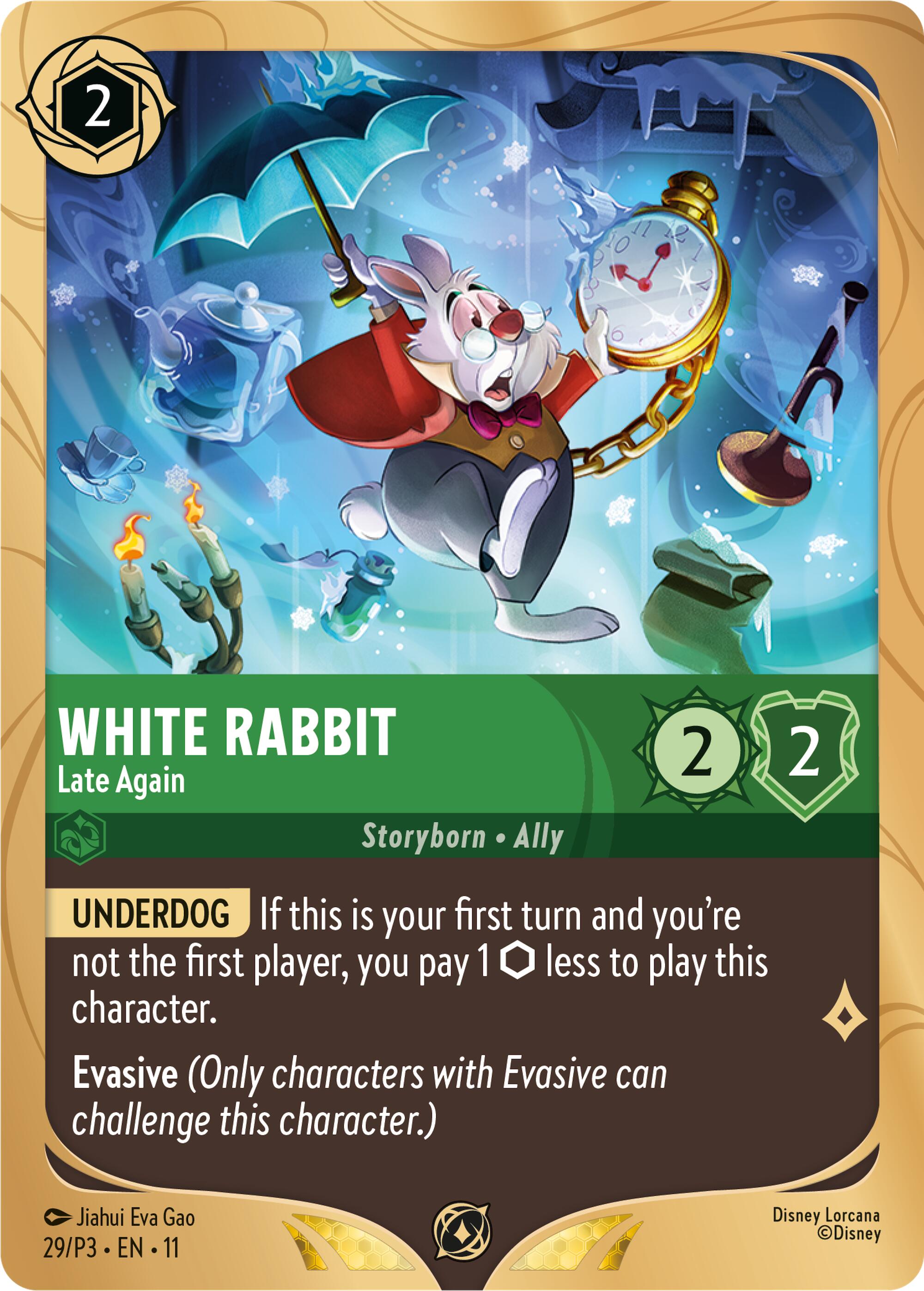 White Rabbit - Late Again (29) [Promo Cards] | Clutch Gaming