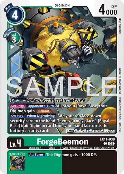 ForgeBeemon [EX11-030] [Dawn of Liberator] | Clutch Gaming