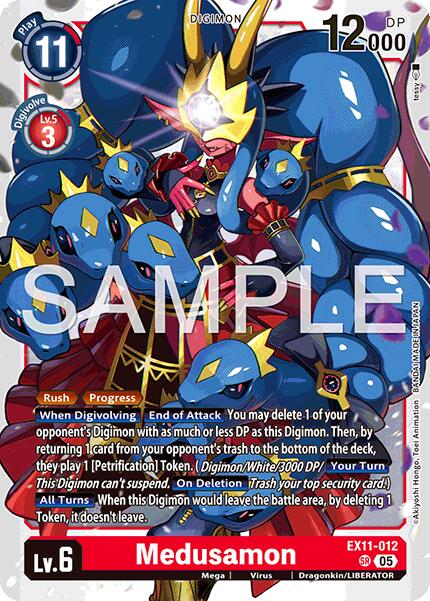 Medusamon [EX11-012] [Dawn of Liberator] | Clutch Gaming
