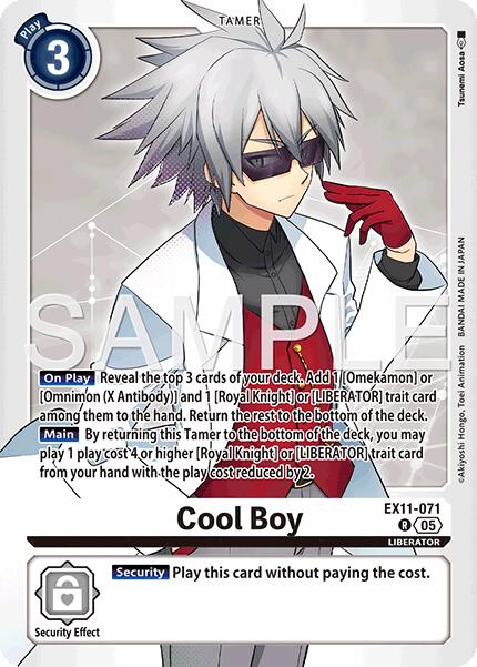 Cool Boy [EX11-071] [Dawn of Liberator] | Clutch Gaming