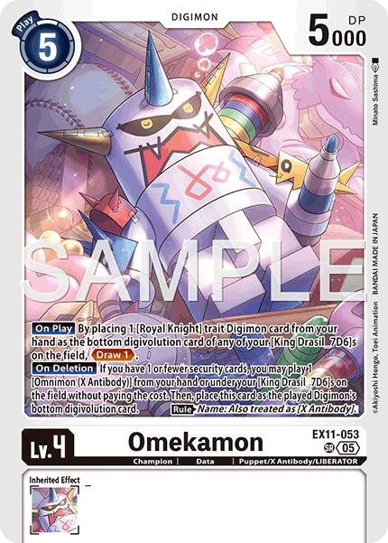 Omekamon [EX11-053] [Dawn of Liberator] | Clutch Gaming