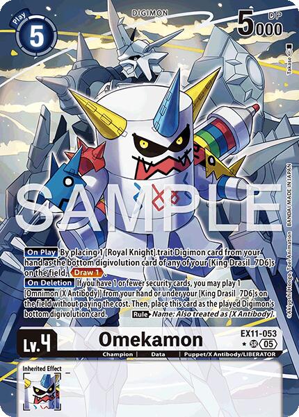 Omekamon [EX11-053] (Alternate Art) [Dawn of Liberator] | Clutch Gaming