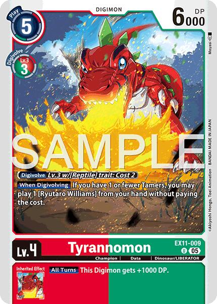 Tyrannomon [EX11-009] [Dawn of Liberator] | Clutch Gaming