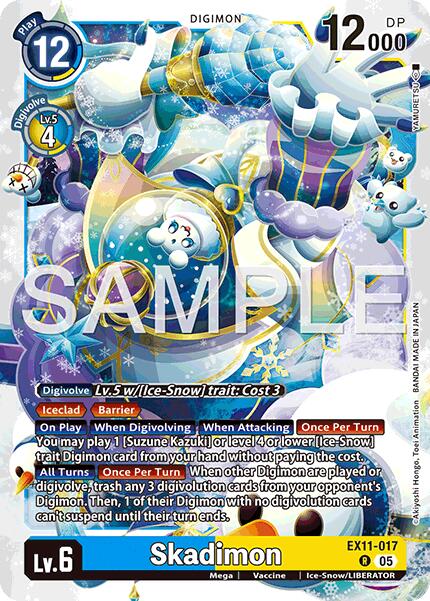 Skadimon [EX11-017] [Dawn of Liberator] | Clutch Gaming