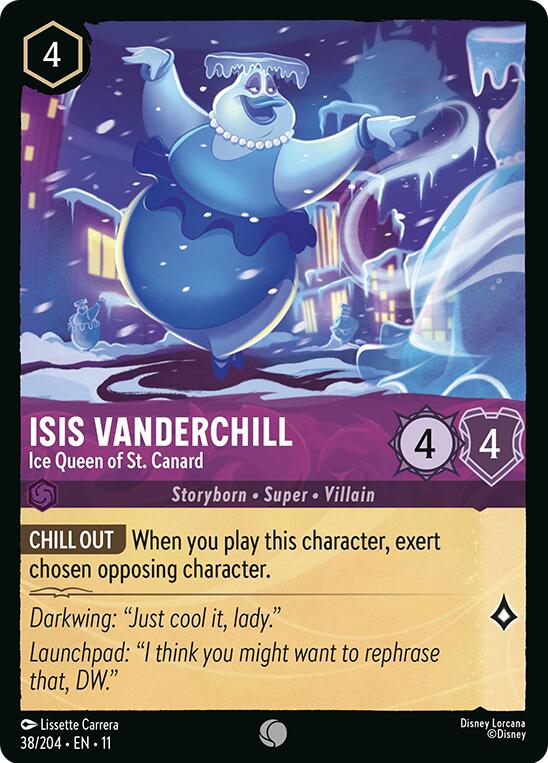Isis Vanderchill - Ice Queen of St. Canard (38/204) [Winterspell] | Clutch Gaming