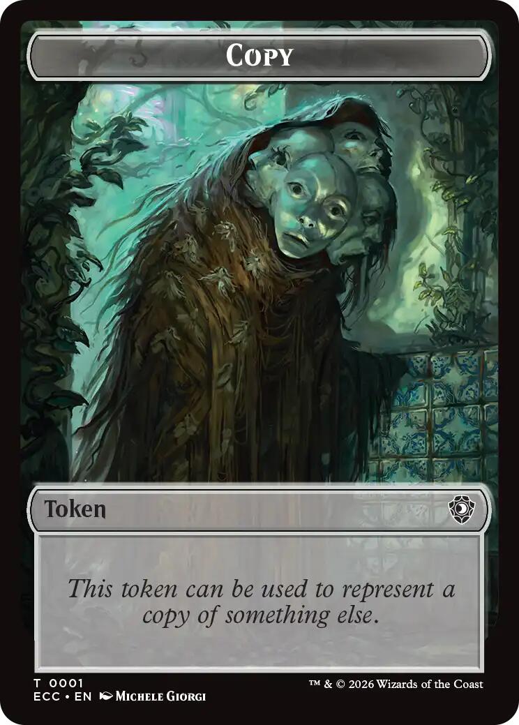 Copy // Scarecrow Double-Sided Token [Lorwyn Eclipsed Tokens] | Clutch Gaming