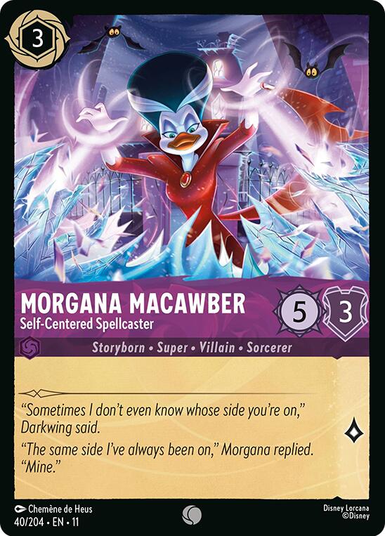 Morgana Macawber - Self-Centered Spellcaster (40/204) [Winterspell] | Clutch Gaming