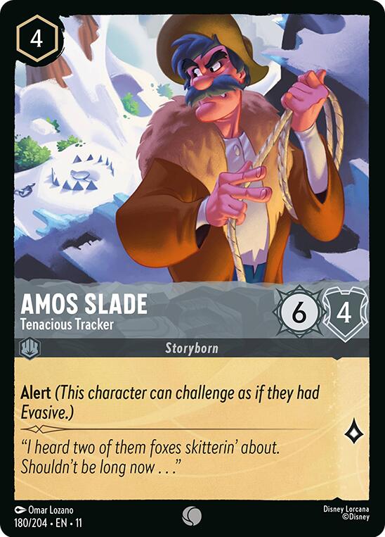 Amos Slade - Tenacious Tracker (180/204) [Winterspell] | Clutch Gaming