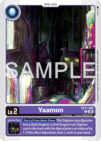 Yaamon [EX11-005] [Dawn of Liberator] | Clutch Gaming
