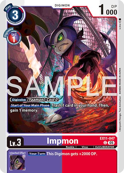 Impmon [EX11-047] [Dawn of Liberator] | Clutch Gaming