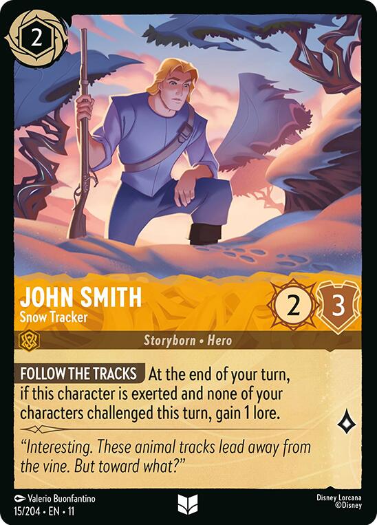 John Smith - Snow Tracker (15/204) [Winterspell] | Clutch Gaming