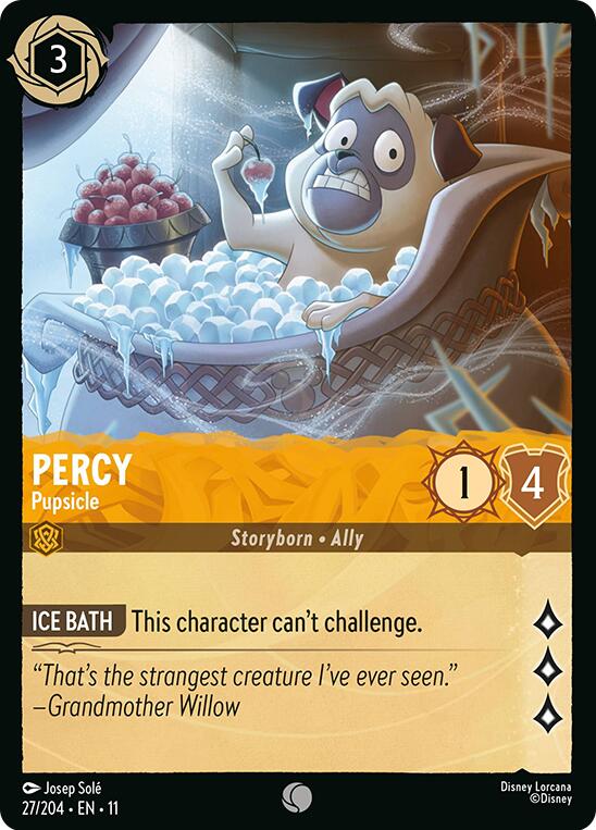Percy - Pupsicle (27/204) [Winterspell] | Clutch Gaming