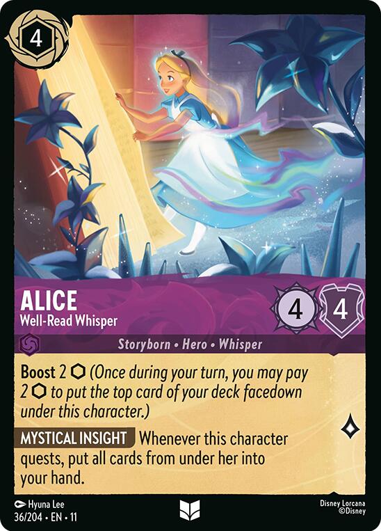 Alice - Well-Read Whisper (36/204) [Winterspell] | Clutch Gaming