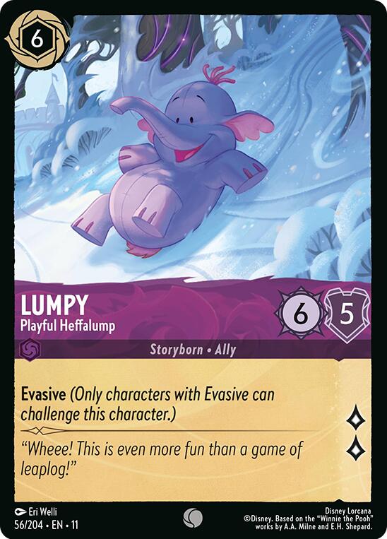 Lumpy - Playful Heffalump (56/204) [Winterspell] | Clutch Gaming