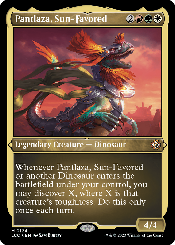 Pantlaza, Sun-Favored (Display Commander) [The Lost Caverns of Ixalan Commander] | Clutch Gaming