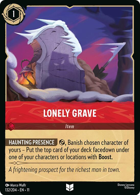Lonely Grave (132/204) [Winterspell] | Clutch Gaming