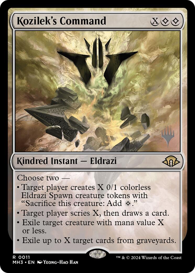 Kozilek's Command [Lorwyn Eclipsed Promos] | Clutch Gaming