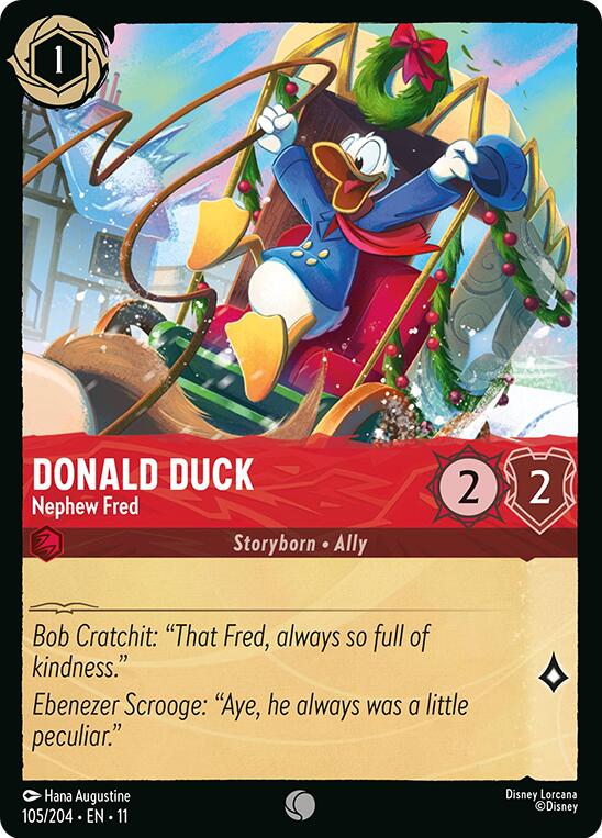 Donald Duck - Nephew Fred (105/204) [Winterspell] | Clutch Gaming