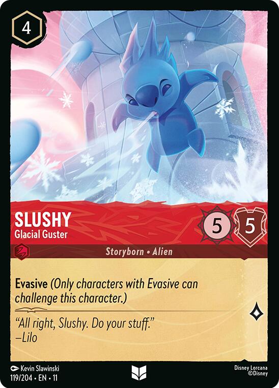 Slushy - Glacial Guster (119/204) [Winterspell] | Clutch Gaming
