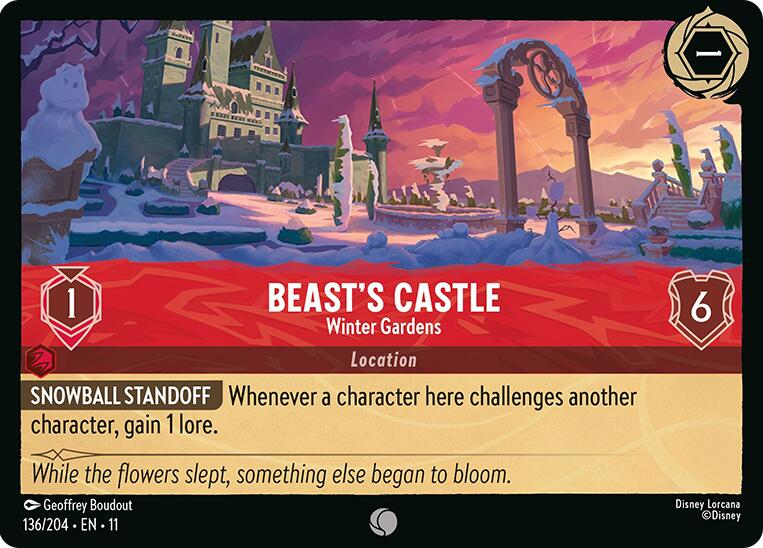 Beast's Castle - Winter Gardens (136/204) [Winterspell] | Clutch Gaming