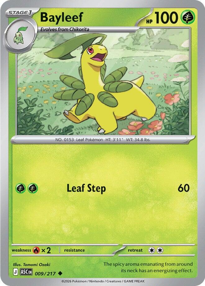 Bayleef (009/217) [Mega Evolution: Ascended Heroes] | Clutch Gaming