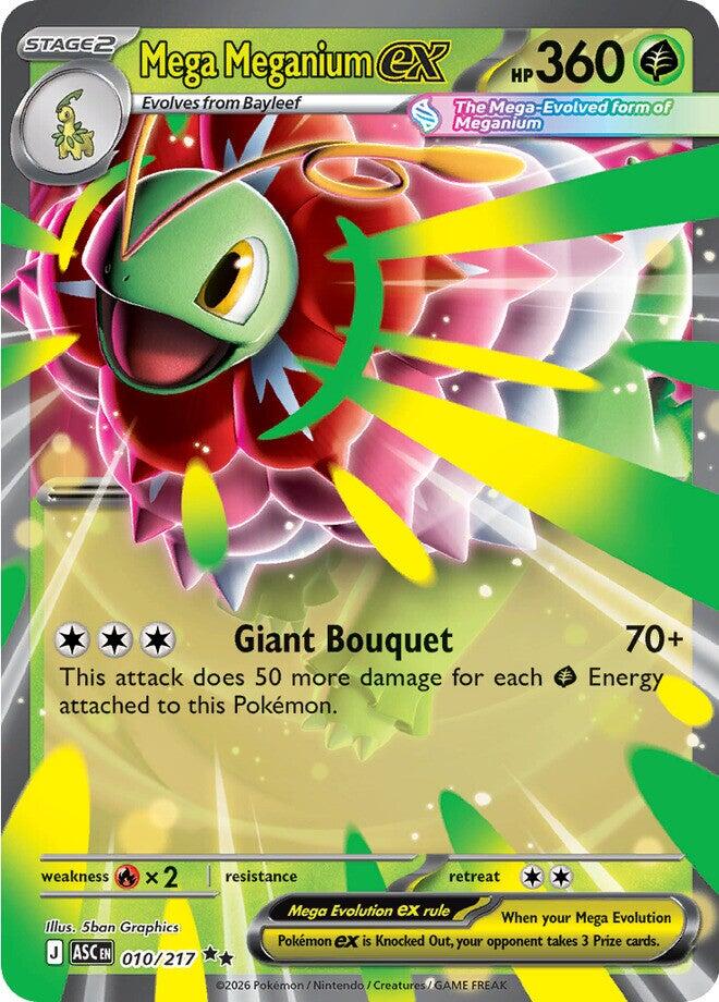 Mega Meganium ex (010/217) [Mega Evolution: Ascended Heroes] | Clutch Gaming