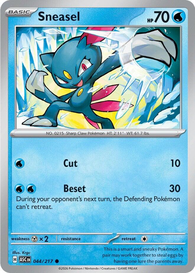 Sneasel (044/217) [Mega Evolution: Ascended Heroes] | Clutch Gaming