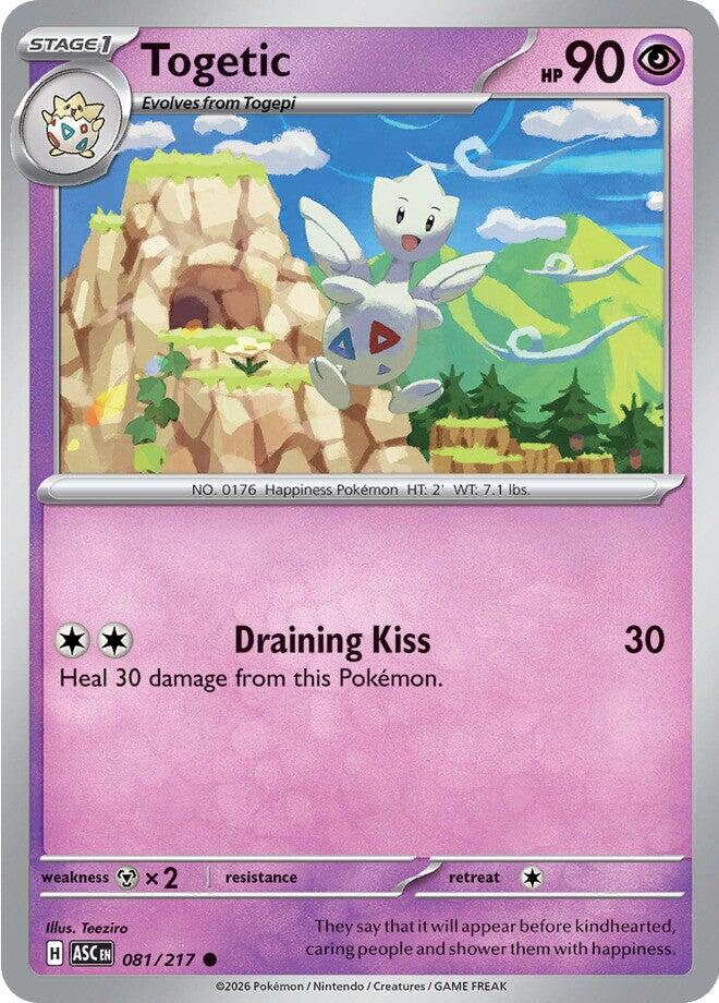 Togetic (081/217) [Mega Evolution: Ascended Heroes] | Clutch Gaming