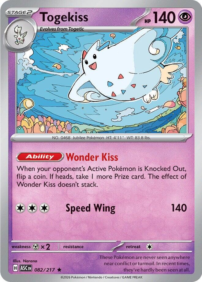 Togekiss (082/217) [Mega Evolution: Ascended Heroes] | Clutch Gaming