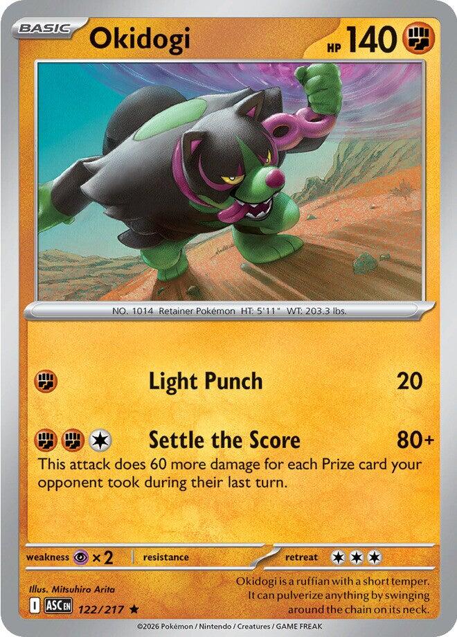Okidogi (122/217) [Mega Evolution: Ascended Heroes] | Clutch Gaming