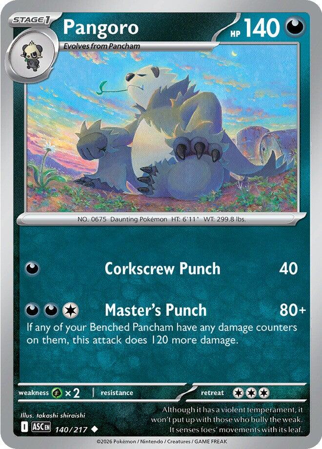 Pangoro (140/217) [Mega Evolution: Ascended Heroes] | Clutch Gaming