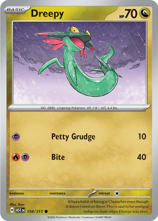 Dreepy (158/217) [Mega Evolution: Ascended Heroes] | Clutch Gaming