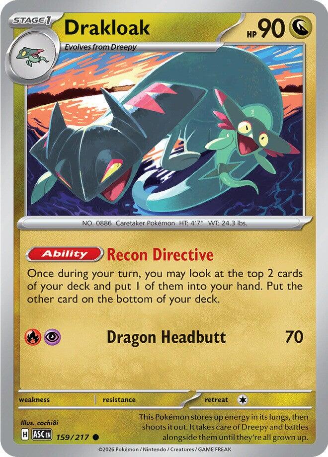 Drakloak (159/217) [Mega Evolution: Ascended Heroes] | Clutch Gaming
