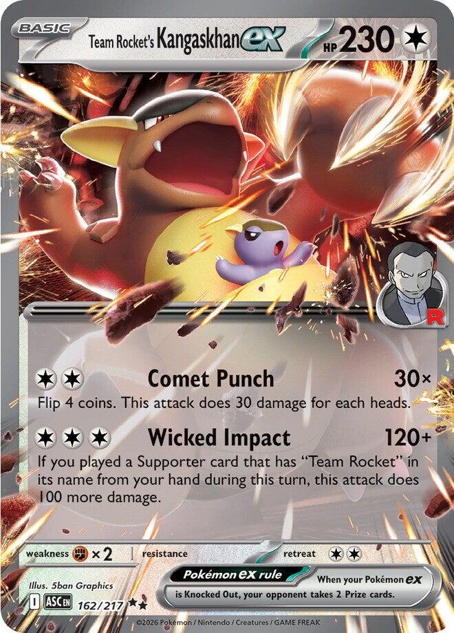 Team Rocket's Kangaskhan ex (162/217) [Mega Evolution: Ascended Heroes] | Clutch Gaming